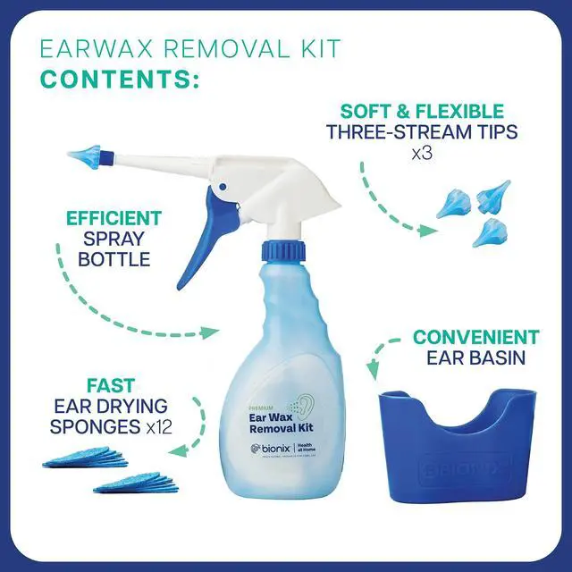 Alt view image 4 of 7 - Ear Wax Removal Kit, Helps Remove Wax Buildup, For Safe Earwax Removal, Comfortable, Convenient & Easy-To-Use, Ideal for Healthcare Consumers, Flexible (17 Piece Kit)