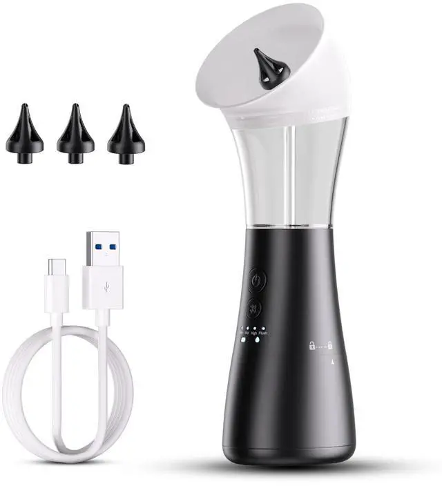 Main image of Upgraded Ear Wax Removal Kit, 4-Mode Electric Ear Cleaner - IPX7 Waterproof, Earwax Cleaning Kit with Water Temperature Sensor, 2in1 Waste Tank Design for Home UseWhite