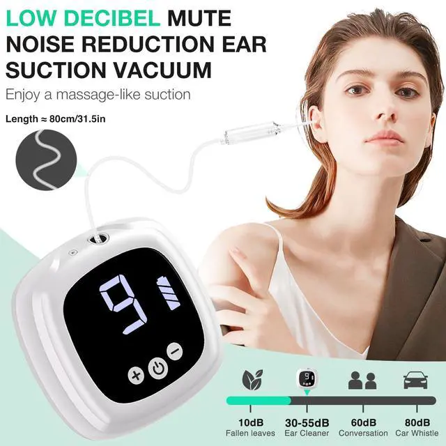 Alt view image 5 of 7 - Ear Vacuum Wax Remover, Earwax Removal Kit with 9 Levels Strong Suction