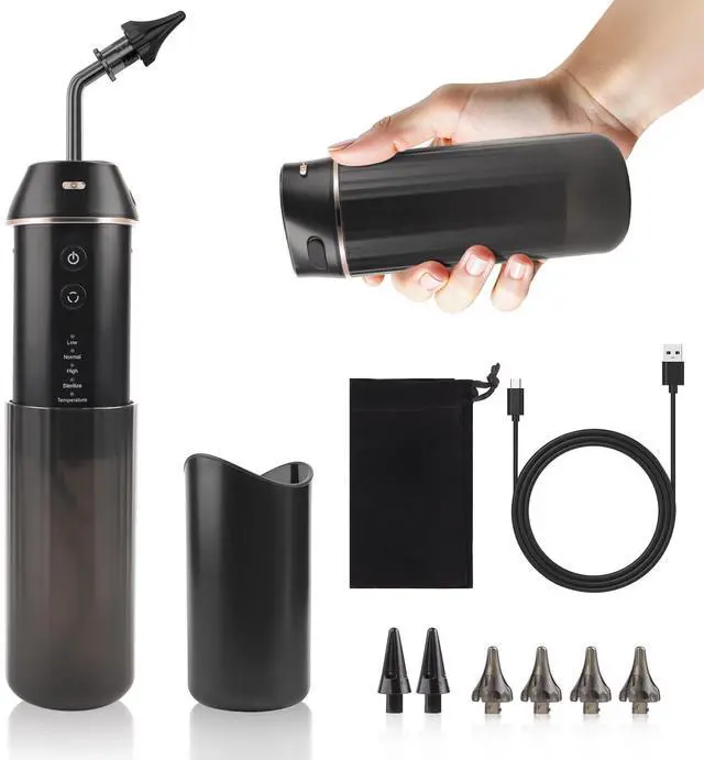 Main image of Ear Wax Removal Kit Electric Ear Cleaner Irrigation System IPX7
