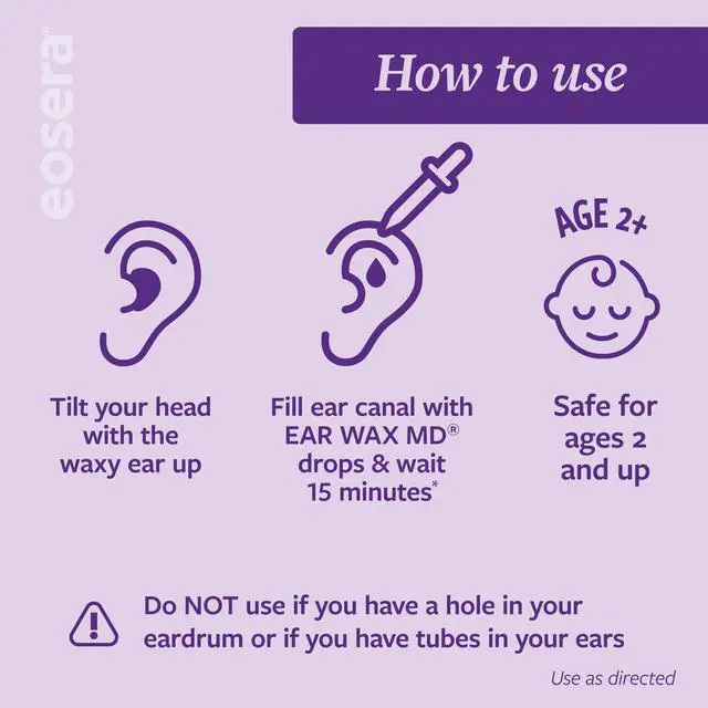 Alt view image 5 of 7 - eosera Ear Wax MD Cleaning Kit - 10 Vials - 1.5 mL Each