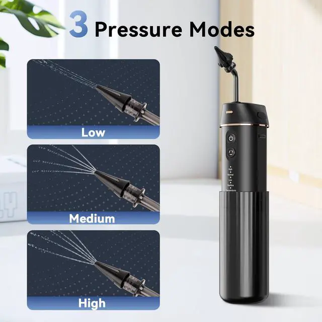 Alt view image 3 of 7 - Ear Wax Removal Kit Electric Ear Cleaner Irrigation System IPX7