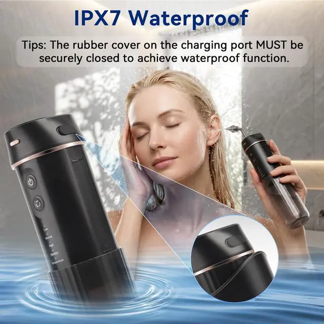 Alt view image 6 of 7 - Ear Wax Removal Kit Electric Ear Cleaner Irrigation System IPX7