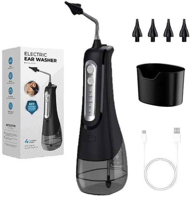 Main image of Electric Ear Wax Removal, Ear Irrigation Kit, DIY Mode, IPX7, Ear Cleaners for Adults