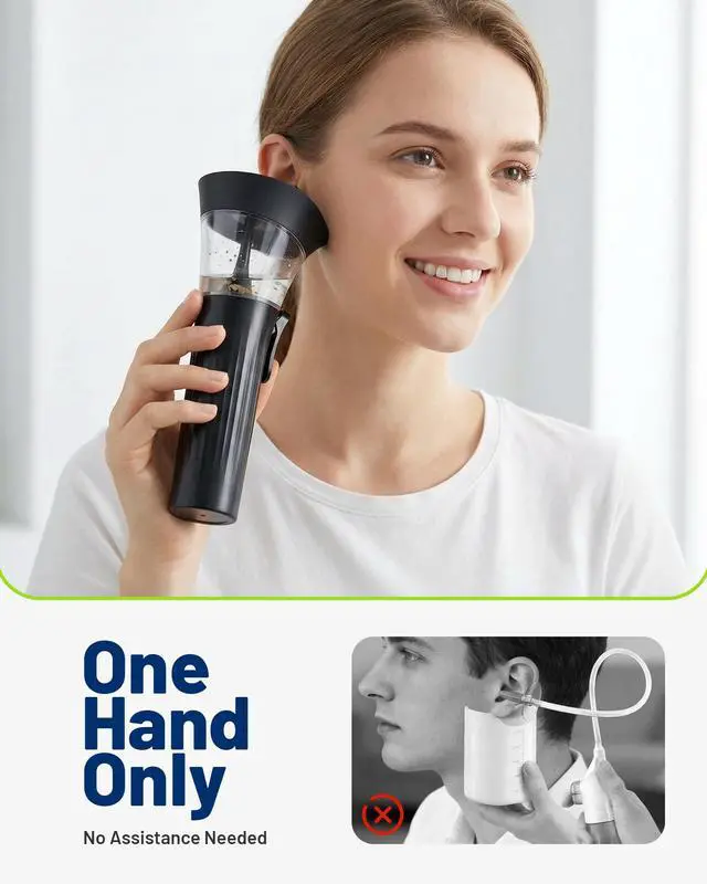 Alt view image 7 of 7 - Ear Wax Cleaner - One-Hand Ear Wax Removal Kit