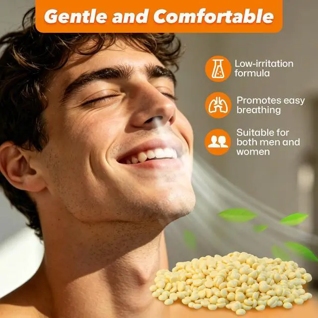 Alt view image 5 of 7 - Nose Wax Kit for Men & Women | 100g Wax, 30 Applicators (15-20 Uses) | Painless Nasal & Ear Hair Removal | Fast 3-Min Removal | Safe Hair Remover Kit for Nose & Ear Hair | Waxing Kit for Men