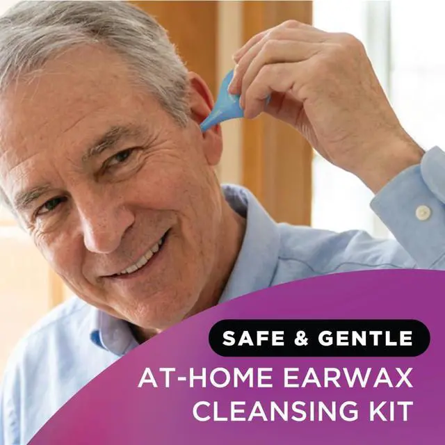 Alt view image 5 of 7 - Earwax Removal Kit - Ear Wax Removal Drops with Bulb Syringe & Ear Plugs - Ear Cleaning Kit for Clogged Ears - Peroxide-Free, Gentle Ear Care for Daily Ear Hygiene & Wax Build-Up Removal