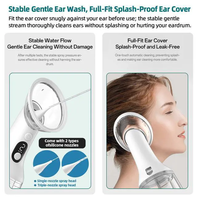 Alt view image 6 of 7 - Electric Ear Wax Removal Kit,FSA-HSA Eligible Ear Cleaner Tools for Mess-Free Ear Irrigation
