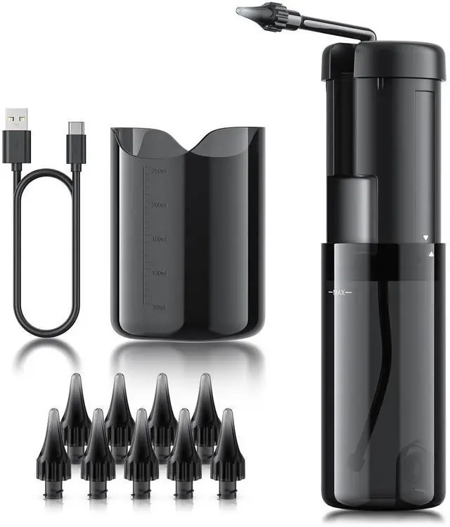 Main image of Ear Irrigation Flushing System for Adults, IPX5 Shower-Friendly, Portable