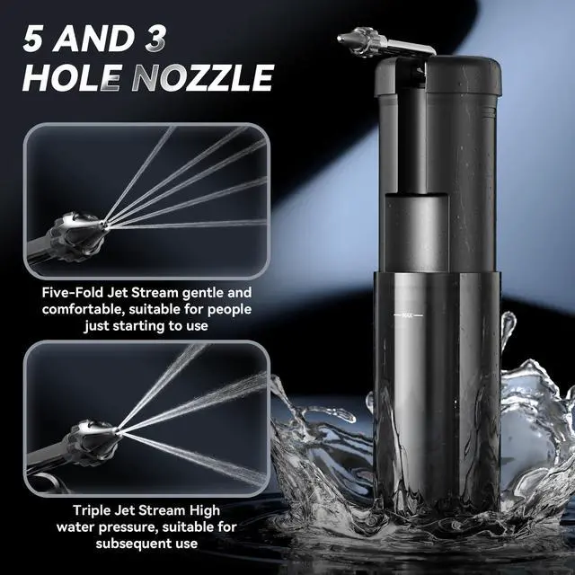 Alt view image 5 of 6 - Ear Irrigation Flushing System for Adults, IPX5 Shower-Friendly, Portable