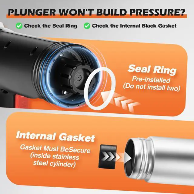 Alt view image 3 of 7 - Electric Toilet Plunger, Drain Unclogger Plungers High Pressure Air Drain Blaster with Drain Auger, Splash-free Plungers for Bathroom, Plumbing Snake for Toilet, Clog Remover Heavy Duty(Black)