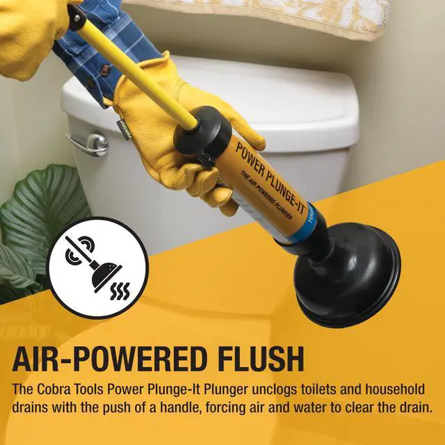 Alt view image 3 of 7 - Products 300 300 PlungIt Air Powered Drain Clearing Tool