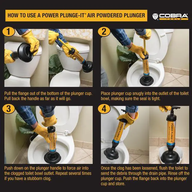 Alt view image 4 of 7 - Products 300 300 PlungIt Air Powered Drain Clearing Tool