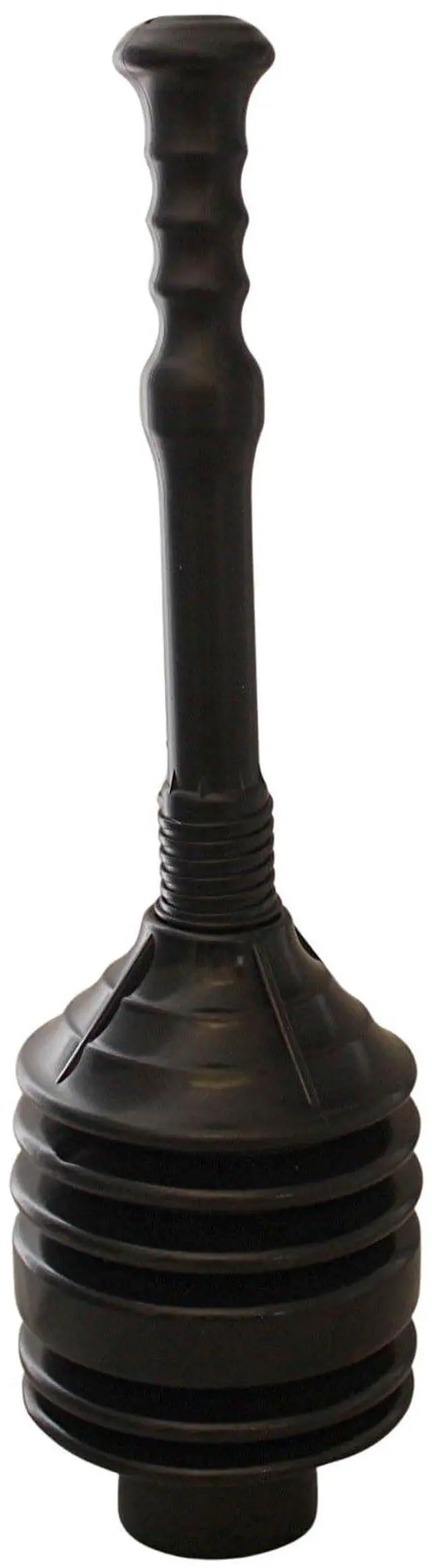 Main image of Accordion Toilet Plunger High-Force Clog Remover for Toilets, Sinks, Tubs and Showers, Black