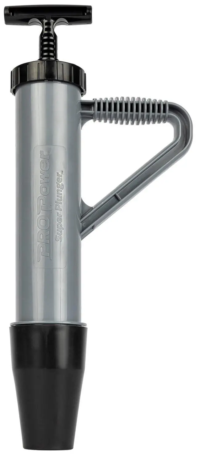 Alt view image 5 of 6 - PRO Power® Super Plunger® - Powerful Toilet Plunger Utilizing Water Pressure to Clear Clogs - Made in USA by Disabled Veterans (Plunger Only)