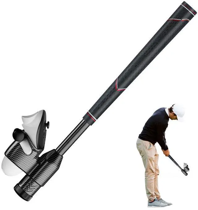 Main image of VR Golf Club Handle Compatible with Meta Quest 3/3S, Real Golf Club Feel