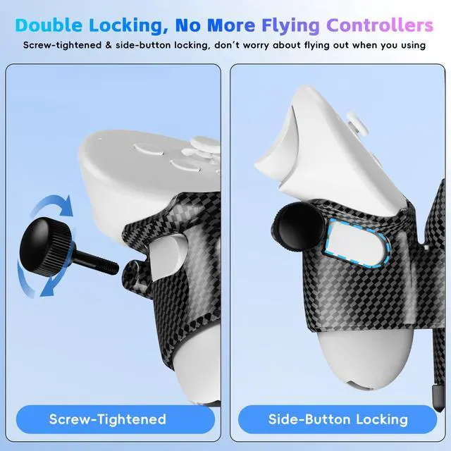Alt view image 3 of 7 - VR Golf Club Handle Compatible with Meta Quest 3/3S, Real Golf Club Feel