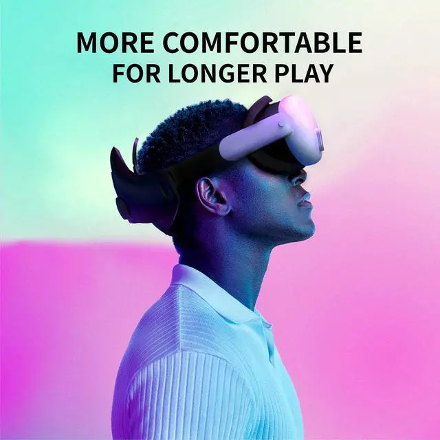 Alt view image 6 of 6 - VR Silicone Face Pad Cover for Meta Quest 3 Original Headset Accessories,Oculus/Meta Quest 3 Accessories VR Face Cushion Pad Mask for Original Headset Face Pad (White)