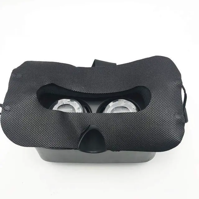 Alt view image 6 of 6 - 100 Pack Disposable Sanitary Eye Covers - Compatible with HTC Vive Pro/PS VR/Gear VR/Oculus Rift Go & More - White