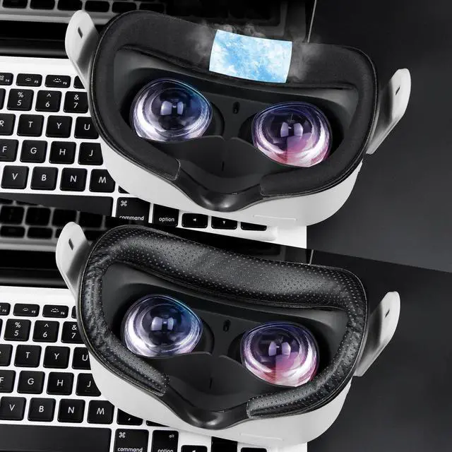 Alt view image 6 of 7 - Cooling Face Pad for Meta (Oculus) Quest 2 VR Headset