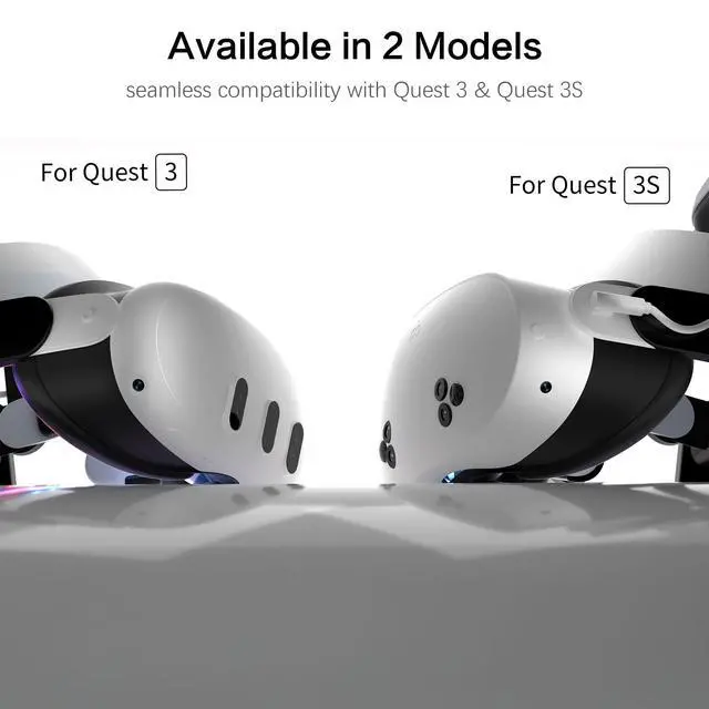 Alt view image 2 of 7 - Head Strap for Meta Quest 3/3S, Audio VR Head Strap with 10000mAh Battery & Detachable Speakers, Charge and Use Headphones Simultaneously, Carbon Fiber Design, Fast Charging VR Accessories