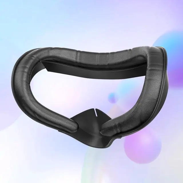 Alt view image 3 of 5 - Face Cushion Pad for Meta Quest 2 VR Facial Interface Replacement PU Leather Foam for Oculus Quest 2 Vr Cover