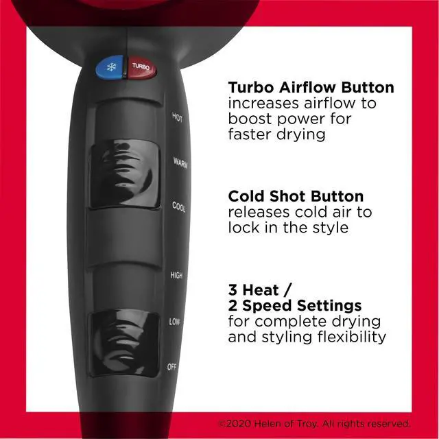 Alt view image 3 of 6 - Turbo Hair Dryer | 1875 Watts of Maximum Shine, Fast Dry (Silver)