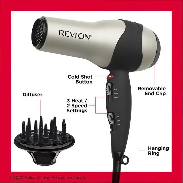 Alt view image 5 of 6 - Turbo Hair Dryer | 1875 Watts of Maximum Shine, Fast Dry (Silver)