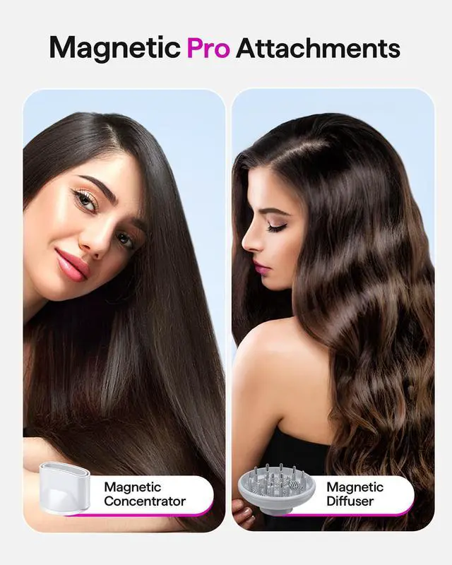 Alt view image 5 of 7 - Turblow Pro Fast Drying Hair Dryer with Diffuser