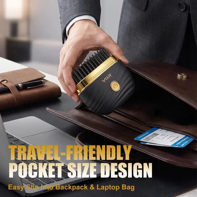 Alt view image 7 of 7 - Beard Straightener for Men, Cordless Beard & Hair Straightener Comb