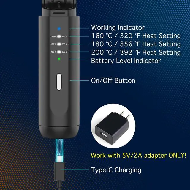 Alt view image 3 of 7 - Beard Straightener for Men, 2-in-1 Heated Hair & Beard Comb