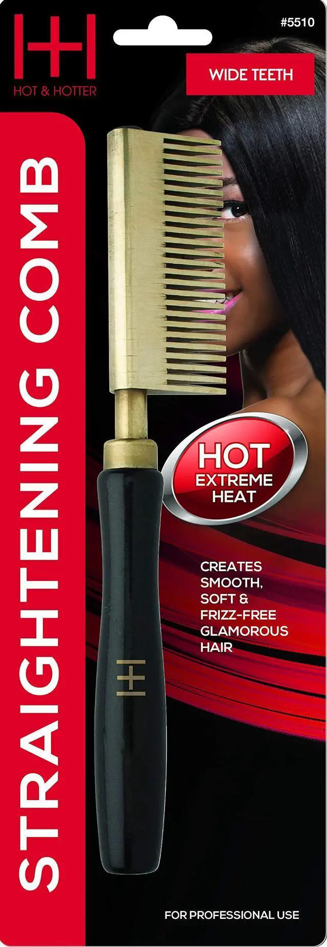 Main image of Straightening Comb, Wide Teeth