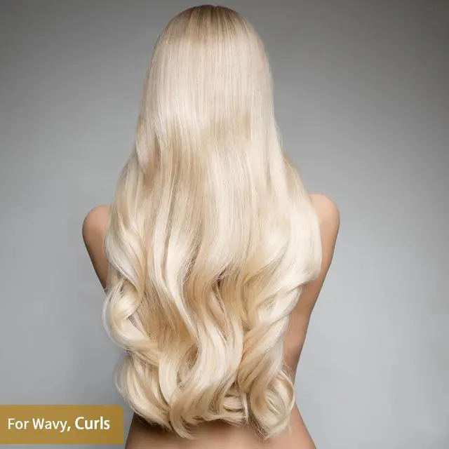 Alt view image 5 of 7 - Pro Titanium Flat Iron 1.75" Wide, Dual Voltage Hair Straightener