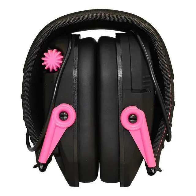 Alt view image 2 of 4 - Game Ear Razor Slim Electronic Muff, Pink