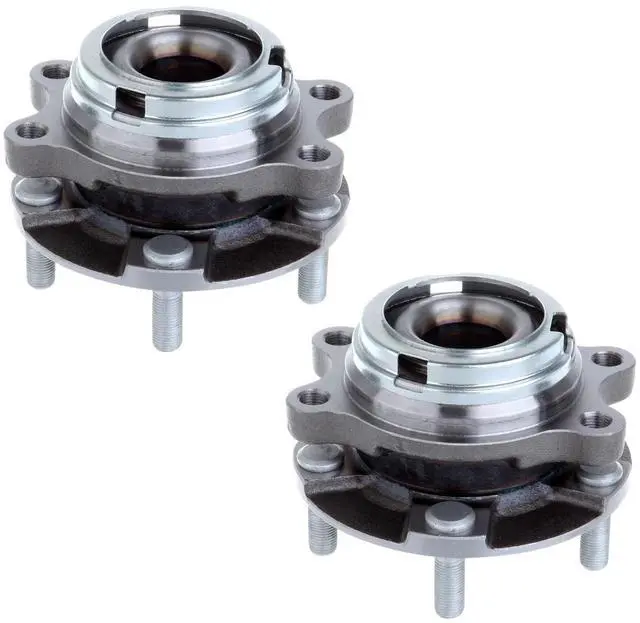 Main image of Pair of 2 Front Wheel Hubs Bearings Assembly HA590125 fit for EX35 EX37 FX35 FX37 FX45 FX50 G25 G35 G37 M35 M37 M45 M56 (AWD Models ONLY)