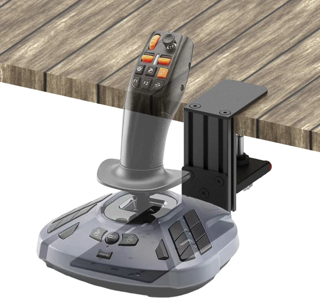 Main image of Release Desk Mount: Compatible with WINWING URSA MINOR Space/Airline Joystick, Thrustmaster SimTask FarmStick/T.Flight HOTAS ONE, Compatible with Logitech G Extreme 3D Pro Joystick,Turtle Beach