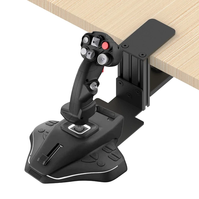 Alt view image 5 of 5 - Release Desk Mount: Compatible with WINWING URSA MINOR Space/Airline Joystick, Thrustmaster SimTask FarmStick/T.Flight HOTAS ONE, Compatible with Logitech G Extreme 3D Pro Joystick,Turtle Beach