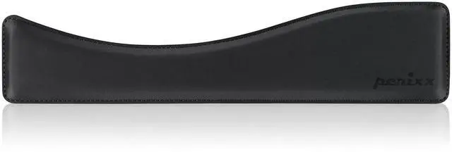 Main image of PERIPRO-512 Ergonomic Keyboard Wrist Rest - Gel Cushion Support - Compatible with Various Ergo Keyboard - Dimension 17.32x3.94x1.30 inches - Black