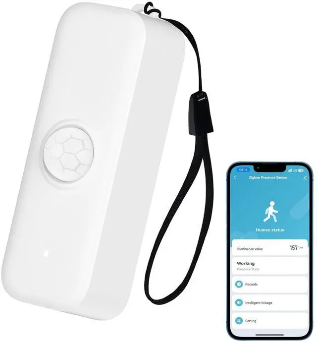 Main image of Smart Motion Sensor, WiFi PIR Motion Sensor for Alarm System, Mini Infrared Motion Sensor with App Remote Monitoring, Triggering Lights and Scenes.1 PCS