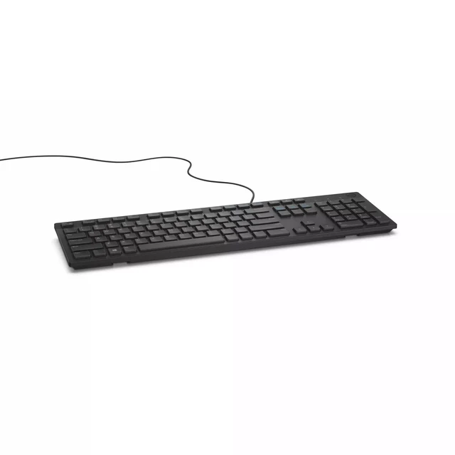 Alt view image 3 of 6 - Wired Keyboard KB216, Multimedia, Black | USB Interface, Chiclet Keys, Plunger Mechanism, Volume/Mute/Play Controls, US English Layout, KB216