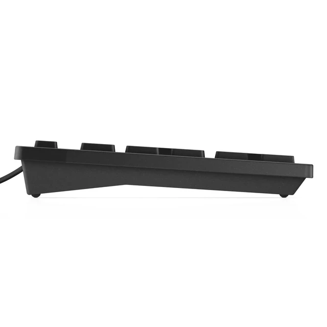 Alt view image 5 of 6 - Wired Keyboard KB216, Multimedia, Black | USB Interface, Chiclet Keys, Plunger Mechanism, Volume/Mute/Play Controls, US English Layout, KB216