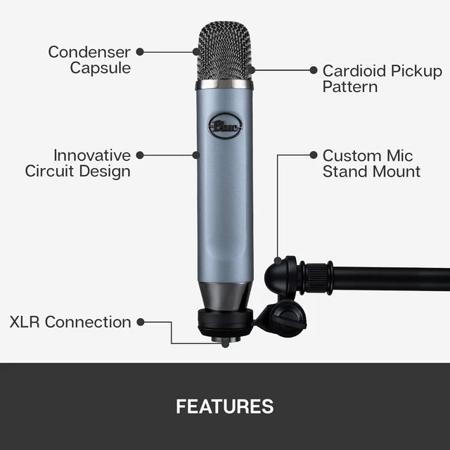 Alt view image 6 of 7 - Blue Ember XLR Condenser Mic