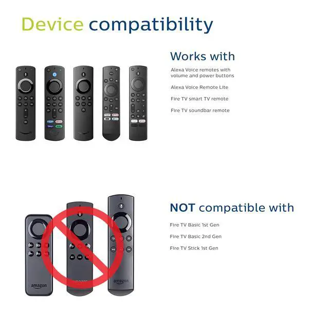 Alt view image 7 of 7 - Universal Companion Remote Control for Samsung, Vizio, LG, Sony, Roku, Apple TV, RCA, Panasonic, Smart TVs, Streaming Players, Blu-ray, DVD, 4 Device, Flip & Slide Fire TV, Black, SRP2024A/27