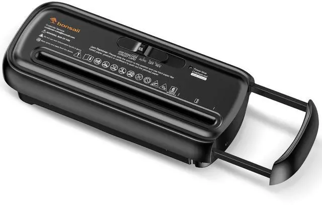 Main image of Paper Shredder for Home Use, 6 Sheet Strip Cut Small Paper Shredder Without Basket for Home Office, Portable Shredder Extendable Arm Design with Overheat Protection (S123-B)