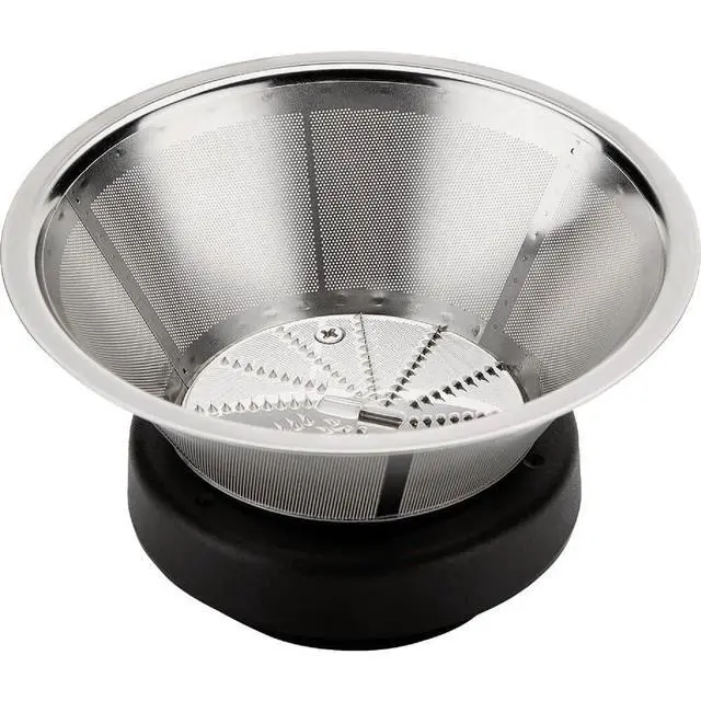 Alt view image 7 of 7 - Mini Juicer with Cup, Black and Silver