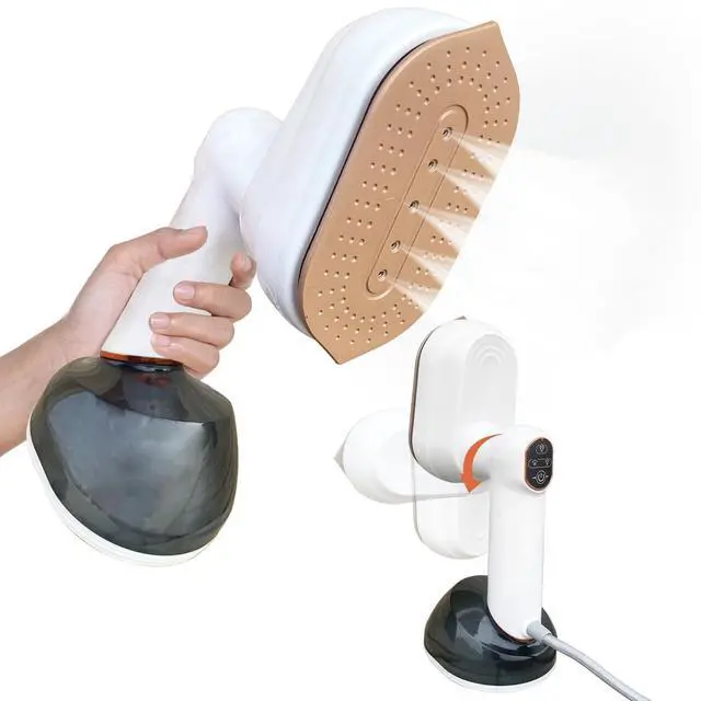 Main image of 2 in 1 Steamer & Iron,1200W Portable Travel Garment Steamer for Clothes, 7.8OZ Large Tank, Handheld Wrinkle Remover, 25S Fast Heat-up, Quick Wrinkle Remover, Compact Size for Travel