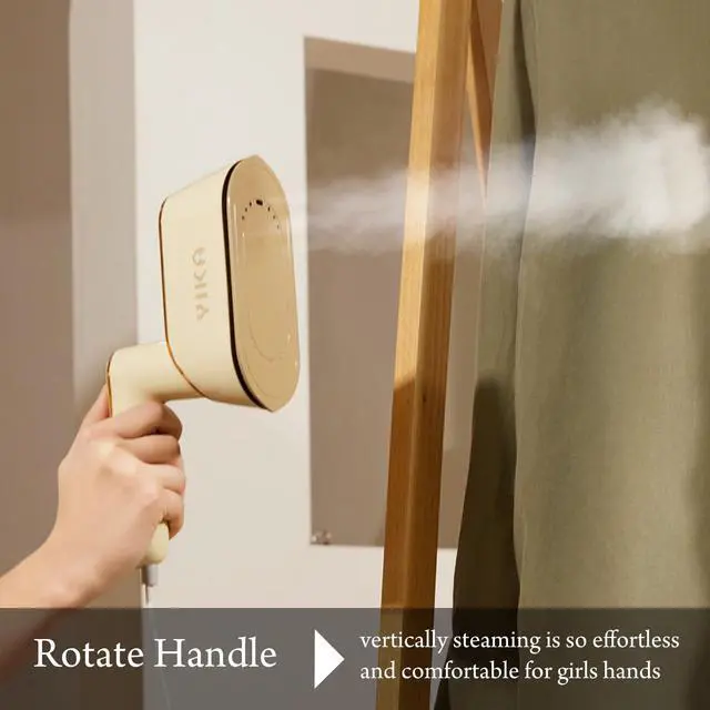 Alt view image 4 of 6 - Steamer for Clothes, Handheld 2-in-1 Garment Steam Iron, 25s Heat Up, Ceramic Soleplate, Dry Pressing & Steaming Fabric Wrinkle Remover for Clothing, Upholstery and All Fabrics