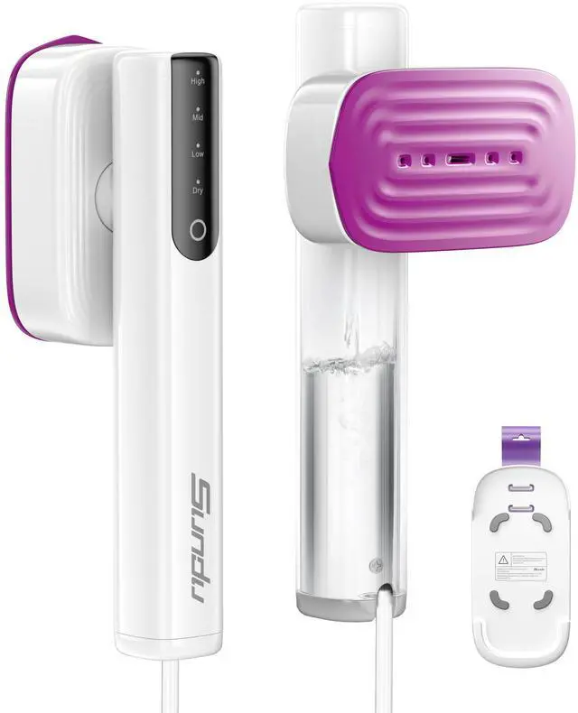 Main image of Steamer for Clothes, 2-in-1 Travel Steamer & Iron for Clothes, Portable Handheld Garment Steamer, 15s Fast Heat-up, 1200W, Large Ceramic Heat Panel, Quick Wrinkle Removal, Travel & Home Use