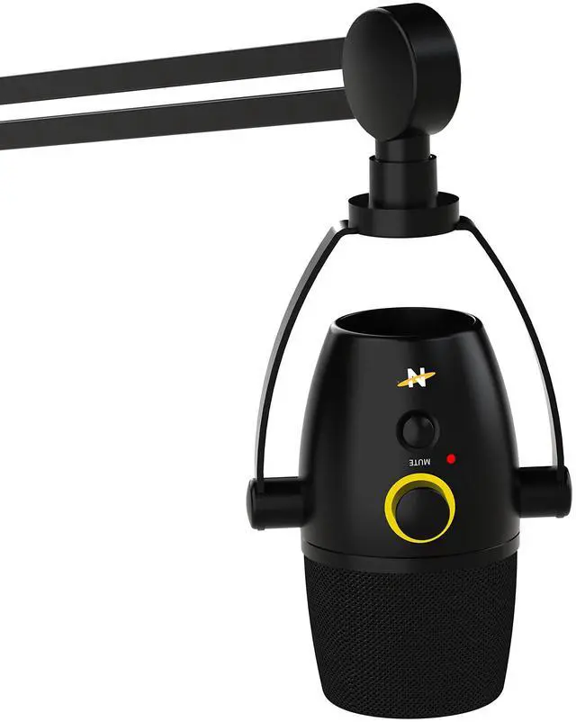Alt view image 5 of 6 - Microphones Neat Bumblebee II - Professional Cardioid Directional USB Condenser Microphone with 24 bit/96 kHz Digital Audio for Recording, Streaming, Podcasting, and Gaming - Black