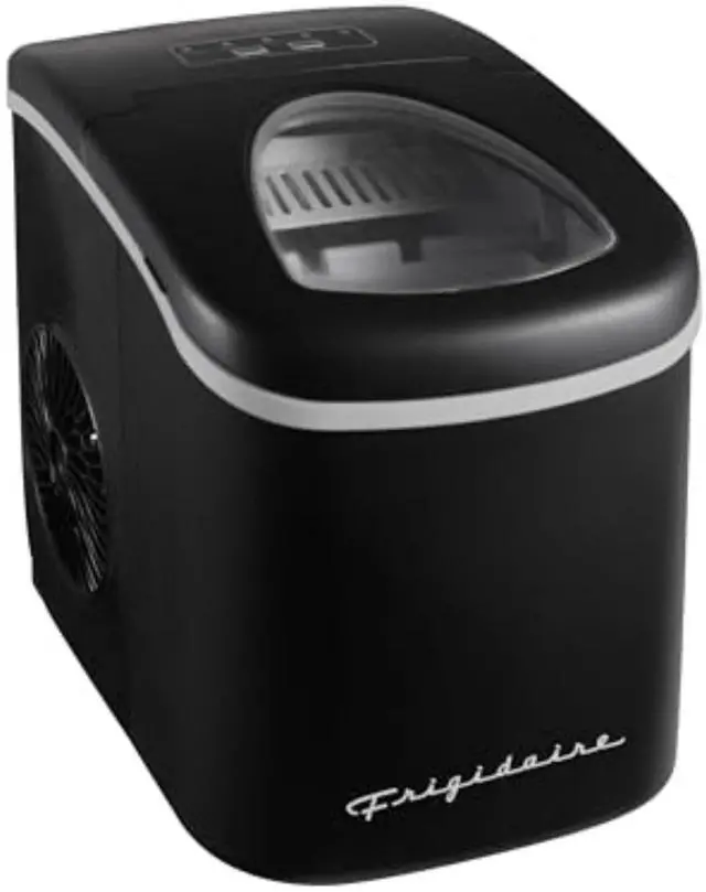 Main image of EFIC128AMZBLK Compact Countertop Ice Maker, 26 lb per Day, Black